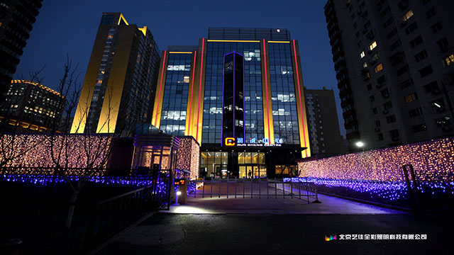 海南施工城市夜景亮化哪家专业,城市夜景亮化