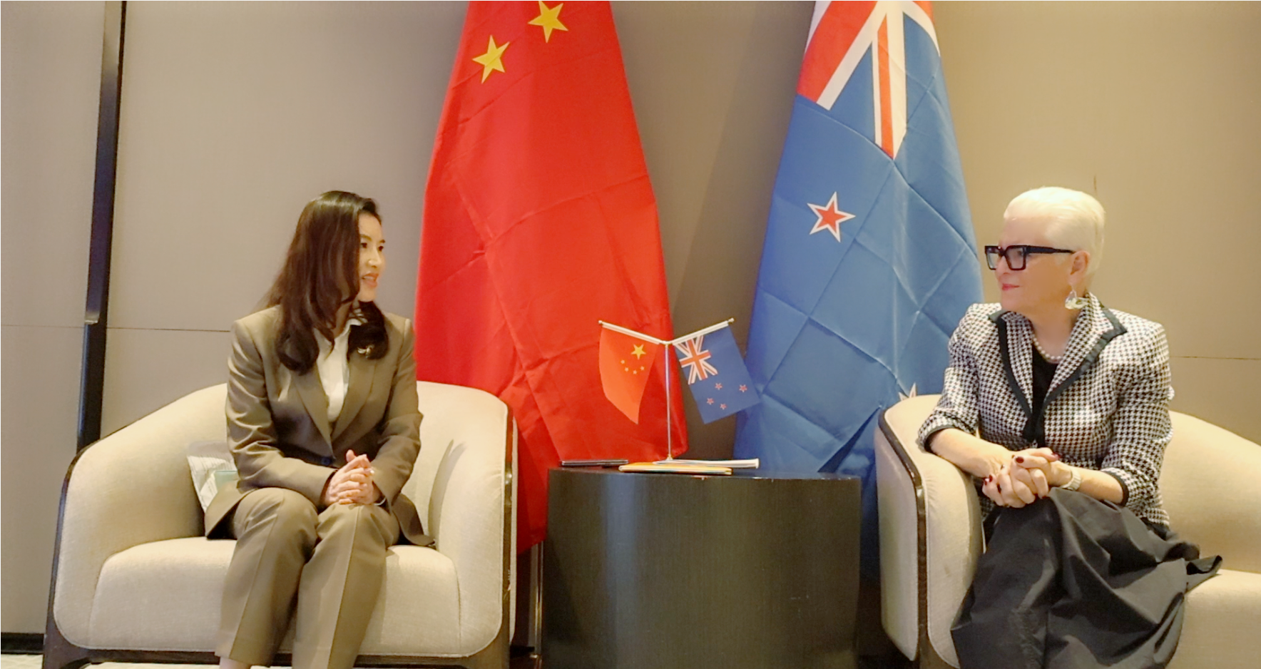EBILTECH Exchanges with Dame Jenny Shipley on Cold Chain Warehousing & China-New Zealand Trade Cooperation