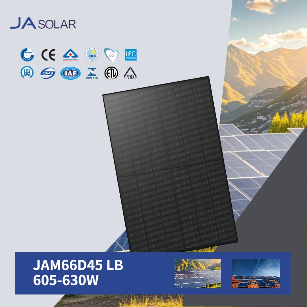 Jinko All Black Solar PV Mono Half Cell N-type 400W 405W 410W 415W