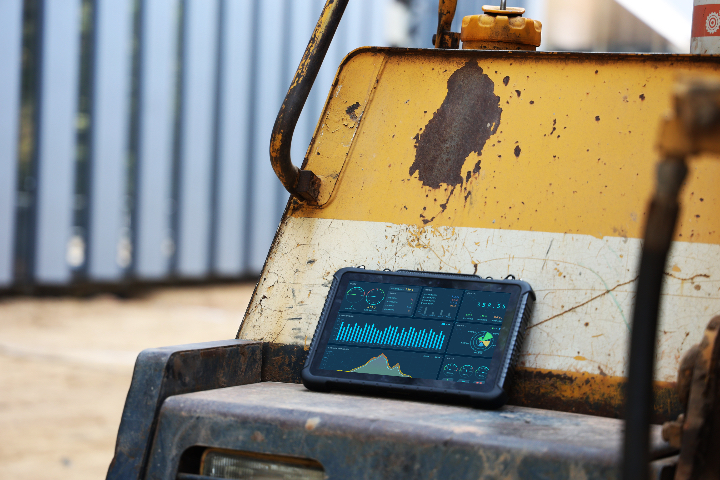 老牌加固平板厂家三防平板电脑快递分拣,三防平板电脑