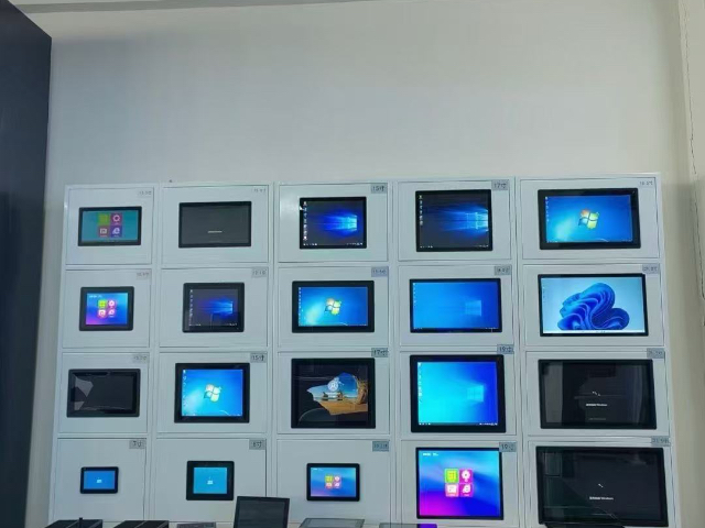 国产系统工业触摸查询机展厅展馆,工业触摸查询机