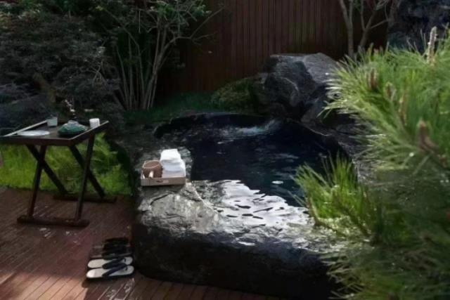 湖北民宿造景黑山石廠家直銷 來電咨詢 宜春石憶緣園林供應