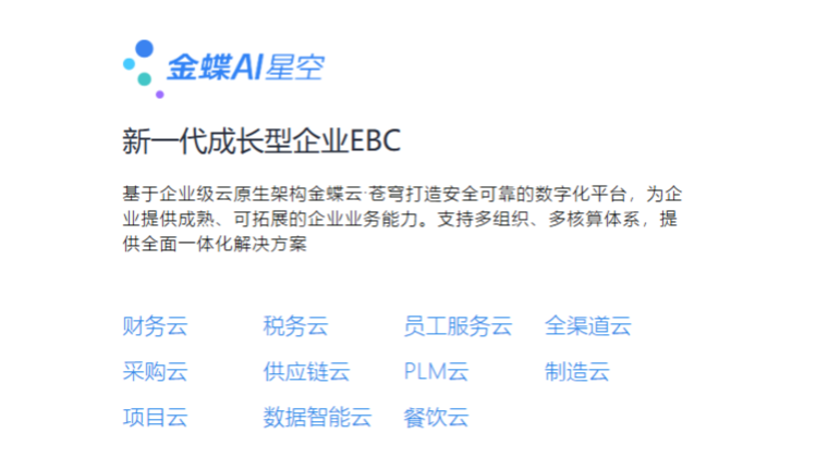 温州中型企业金蝶AI星空服务商,金蝶AI星空