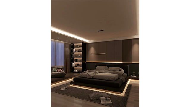 山东连锁店铺无主灯设计布局方案