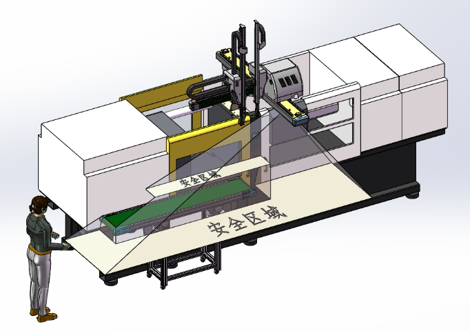 安徽龙门桁架机器人安全防护传感器多组信号输入,传感器