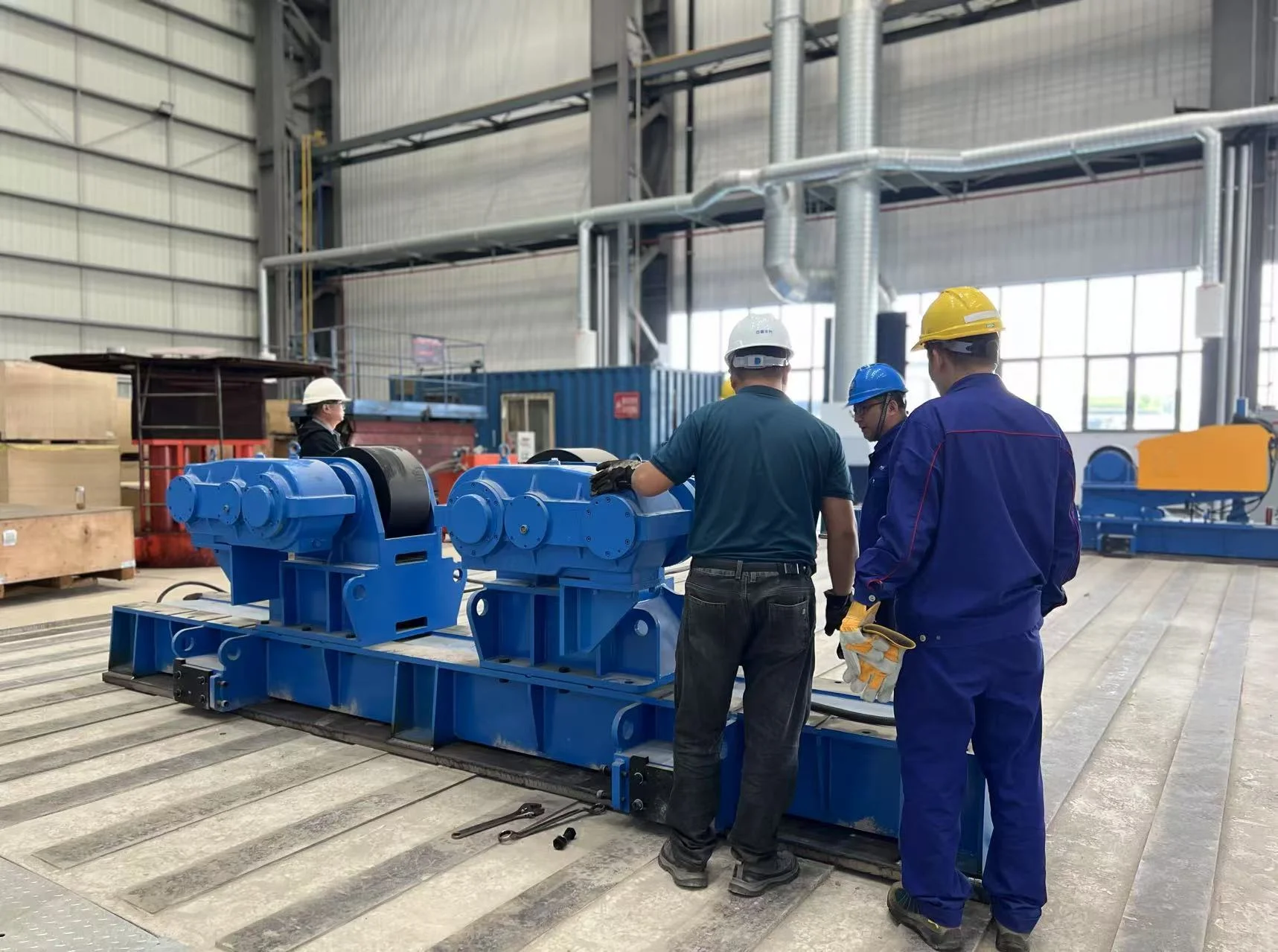 Anti-Creep Welding Rotator | Custom Turning Rolls Supplier China