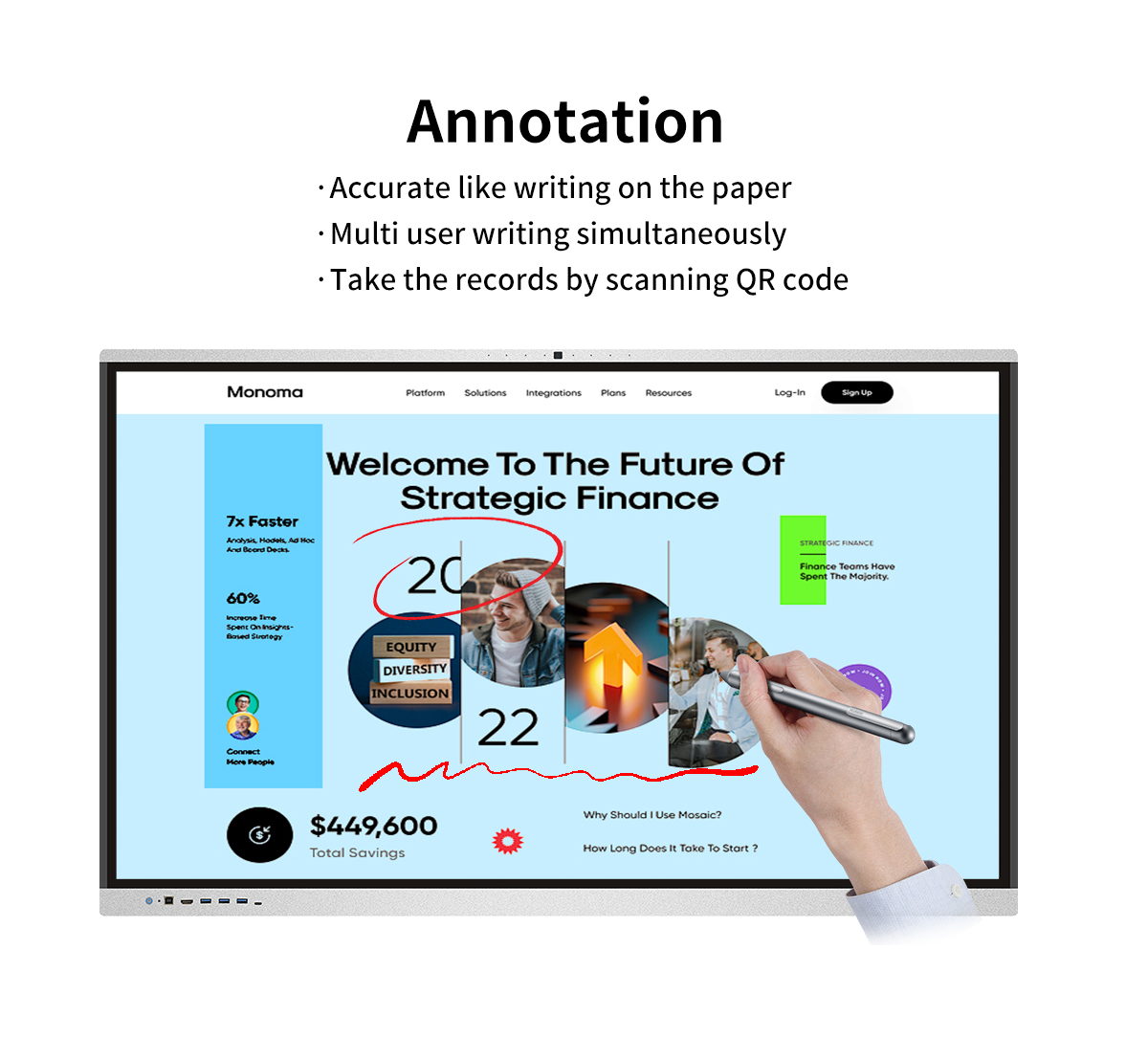 Interactive Display For Education