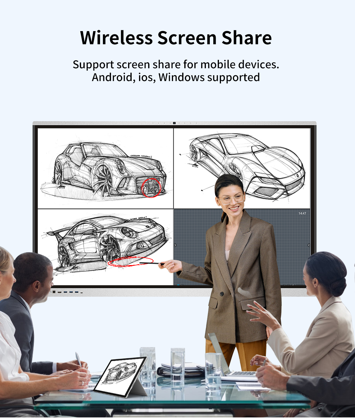 Interactive Display For Enterprise