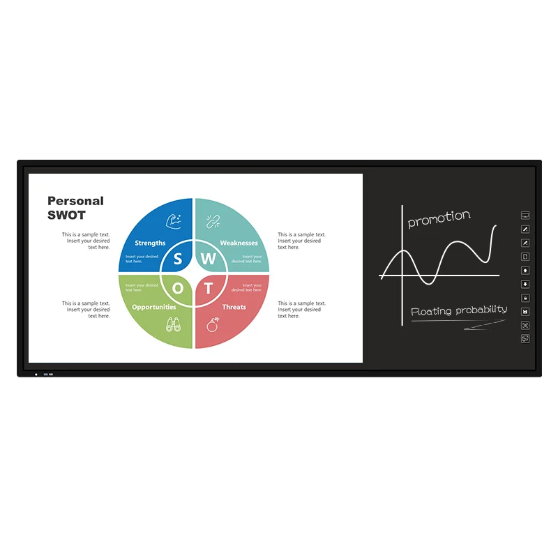 LED Recordable Smart Blackboard For Conference
