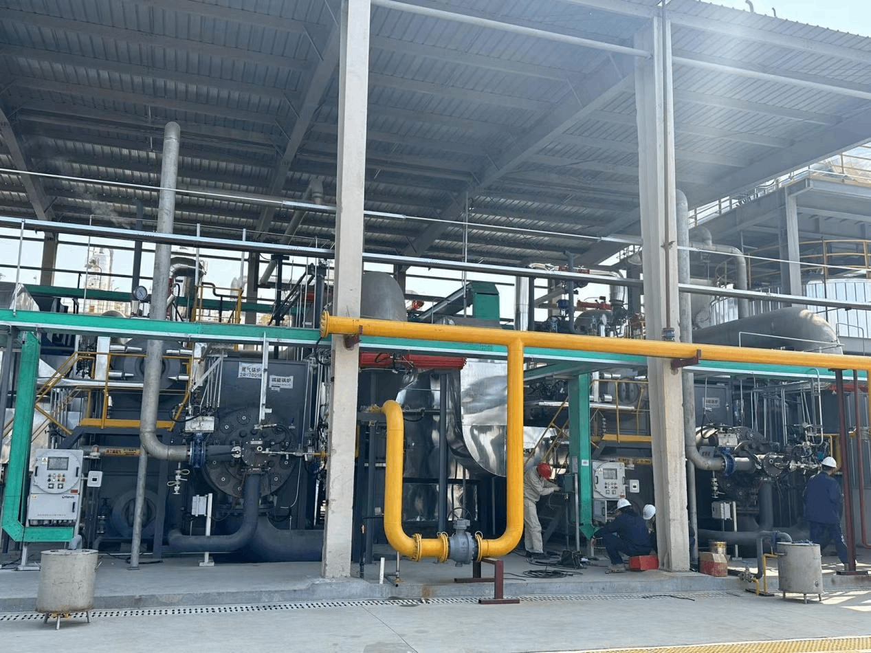 油氣兩用低氮燃燒機應用