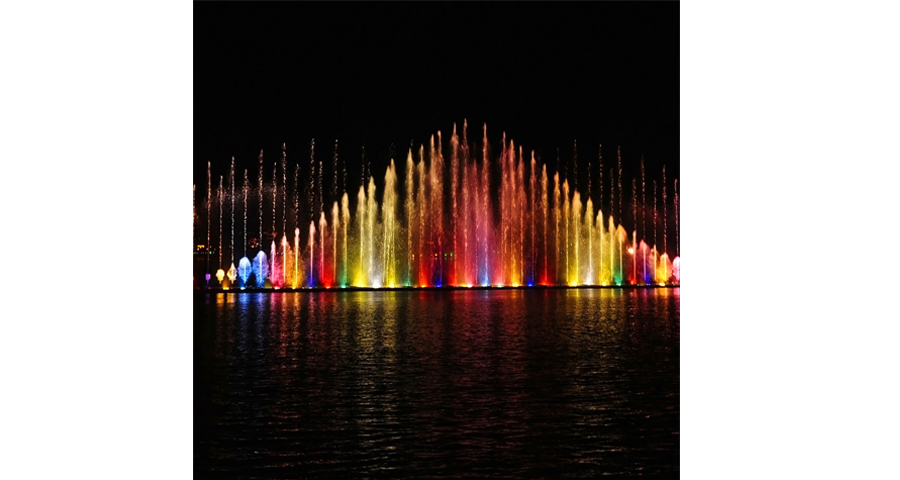 海南公園大型音樂噴泉工程項目