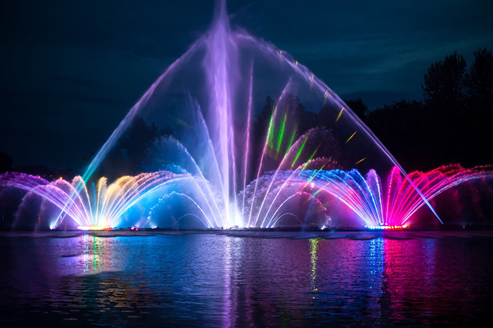 廣州水池大型音樂噴泉制作價格 廣東尚水空間智能科技供應(yīng)