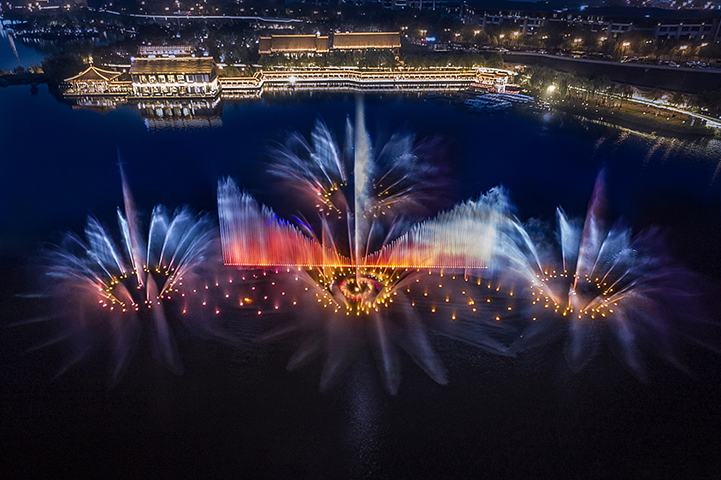 廣州景觀大型音樂噴泉廠家哪家好 廣東尚水空間智能科技供應(yīng)