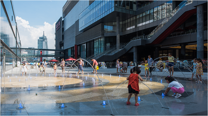 广州旱地波光跳泉报价,小型观赏喷泉