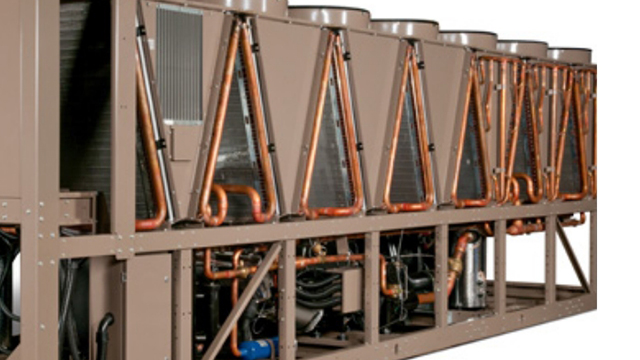 約克風冷螺桿機組 誠信為本 四川盛騰暖通工程供應