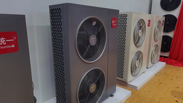 天津酒店空氣能統一熱泵空調工廠 浙江統一聯合環境科技供應