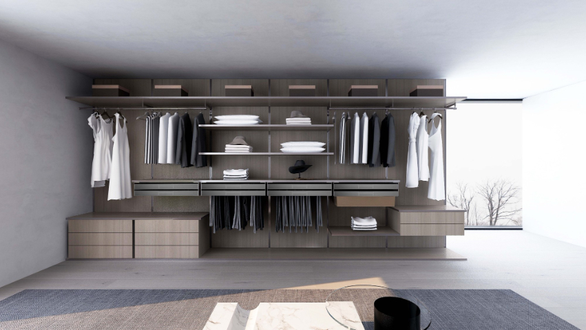 四川鋁合金邊框衣柜收納定制 佛山市南海索特五金制品供應(yīng)