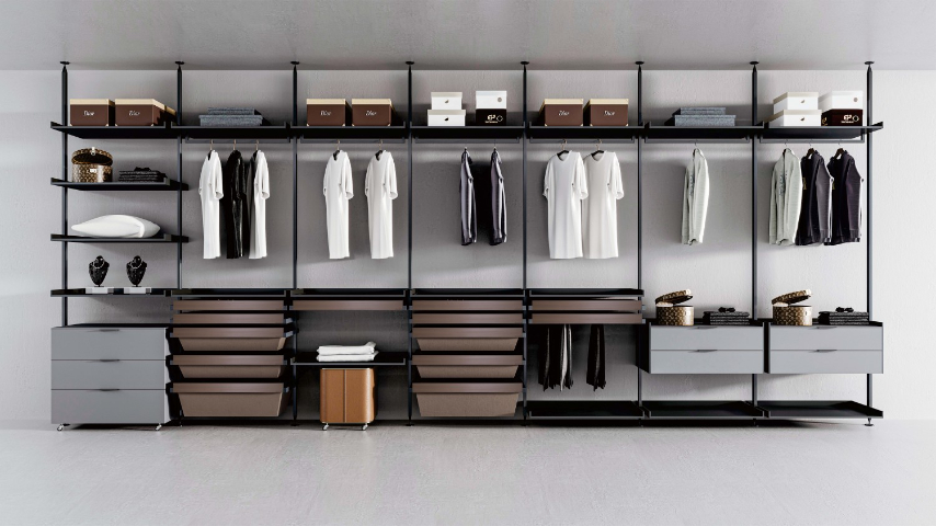 浙江空間拓展開放式衣帽間 佛山市南海索特五金制品供應(yīng)