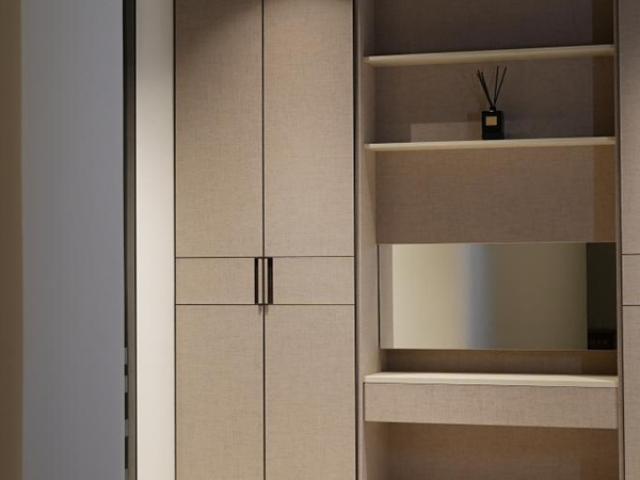 五金配件皮革门订制