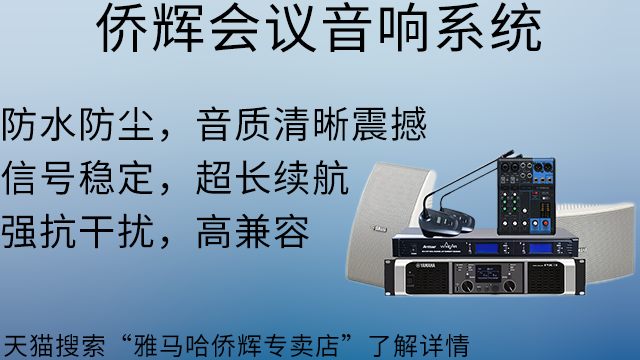 楊浦區(qū)安度公司會議音響安裝 上海僑輝經(jīng)貿(mào)供應(yīng)