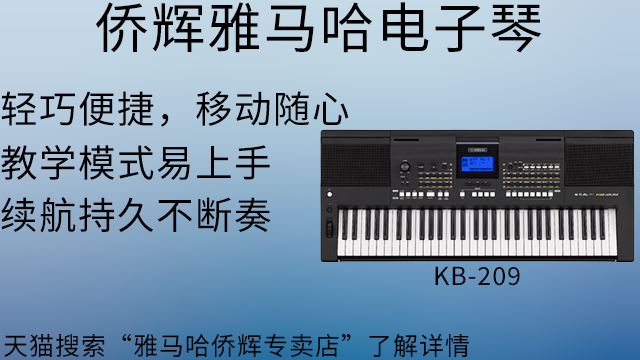 青浦区YAMAHA商业电子琴 上海侨辉经贸供应