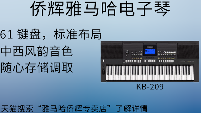 寶山區(qū)YAMAHA家庭電子琴定制 上海僑輝經(jīng)貿(mào)供應(yīng)