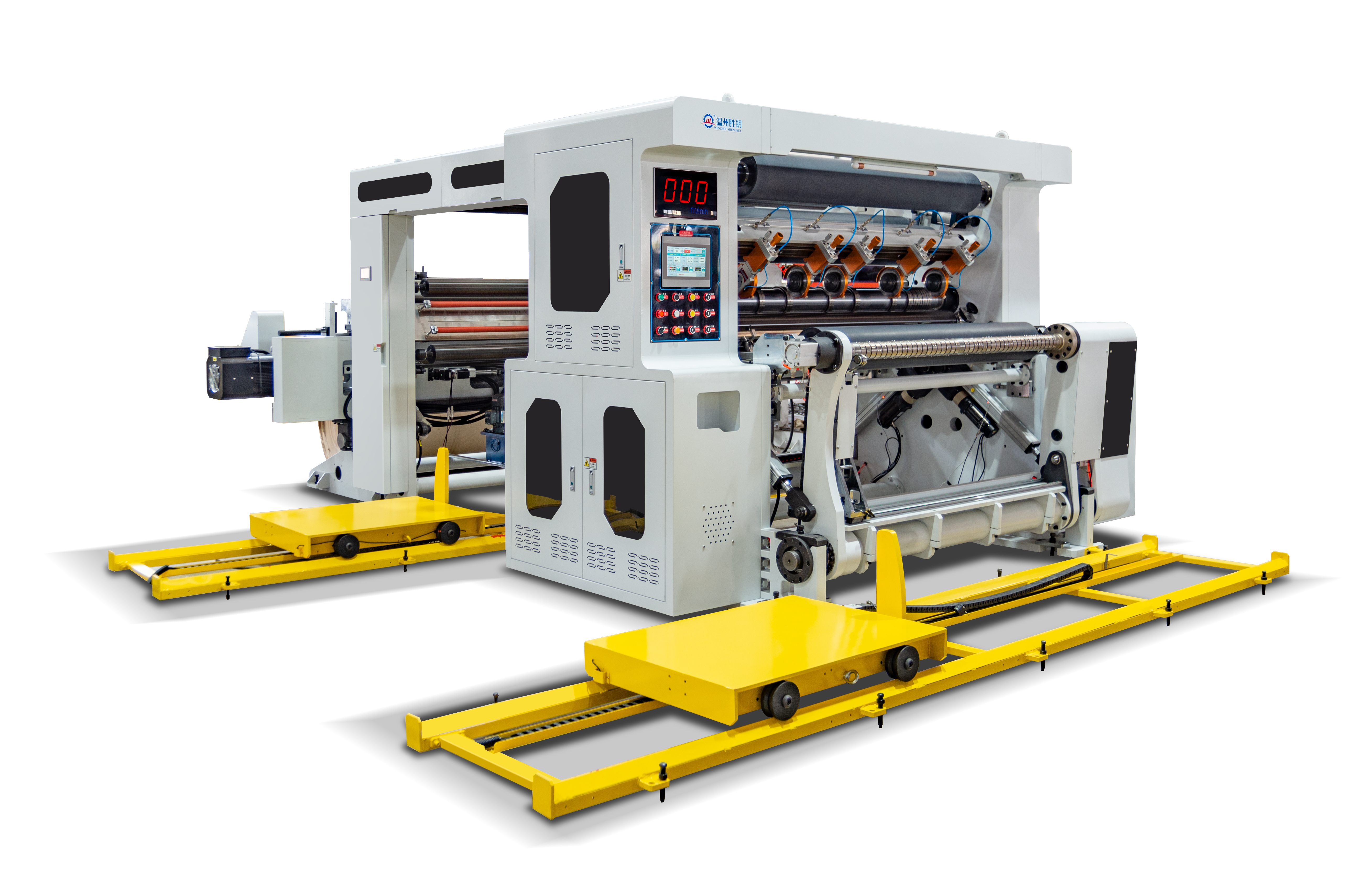 溫州勝鑰環(huán)保設(shè)備有限公司——龍門式分切機(jī)