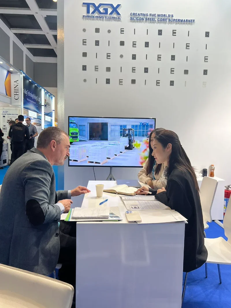 Tianxiang Electrical brilla en la feria CWIEME Berlín 2024