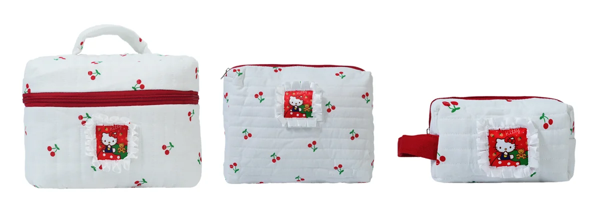 Custom Cute Cat Makeup Bag Set