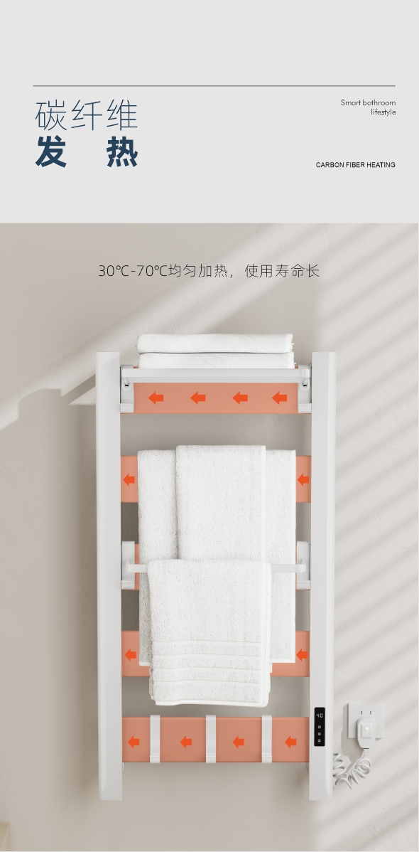 廣東潛力谷智能電熱毛巾架迭代登場(chǎng)