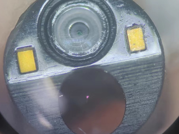 9734FPC模組方案: FPC+9734芯片+鏡頭+LED+先端頭