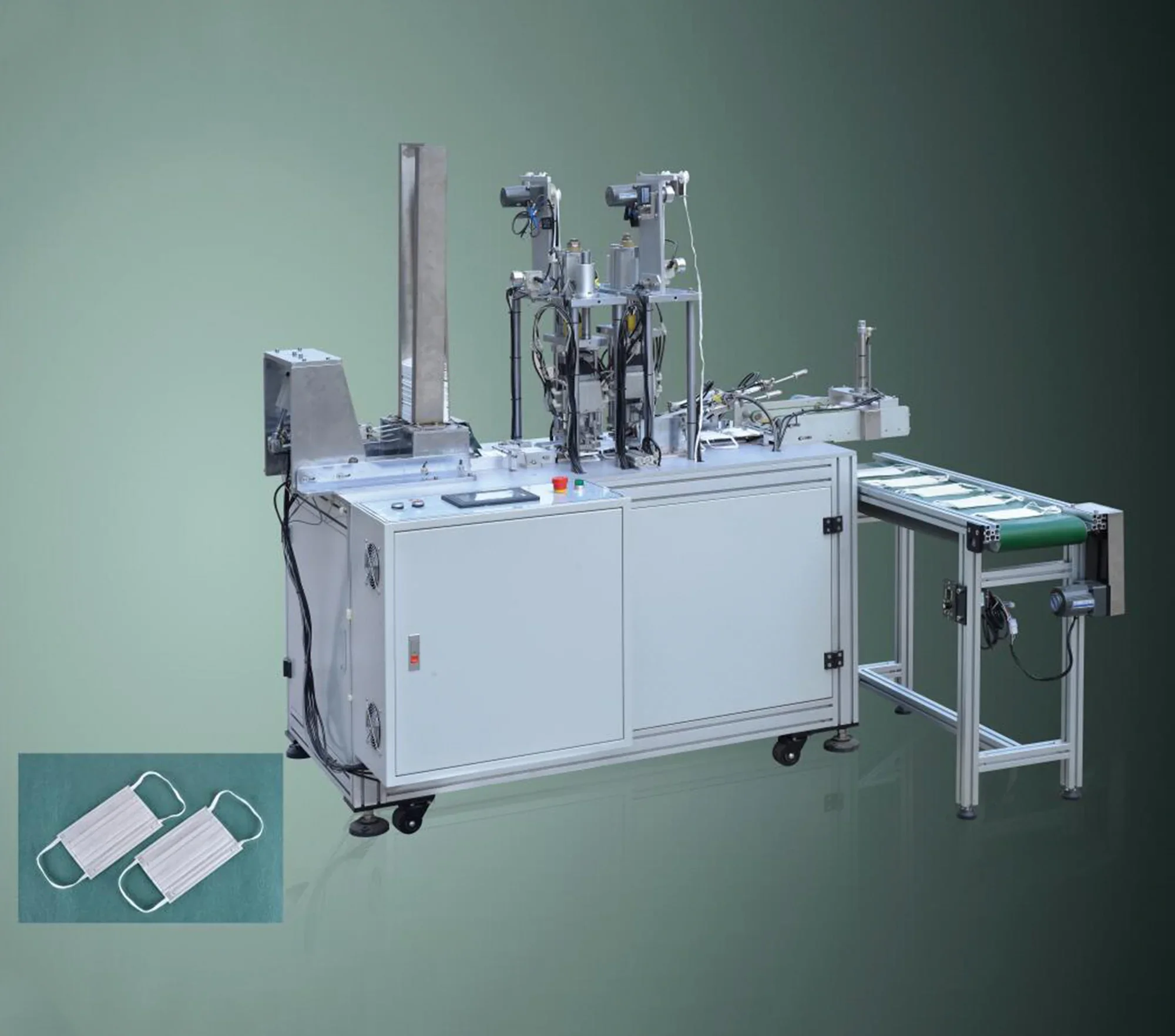 Auto-feeding Mask Ear-loop (outbound) Sealing Machine