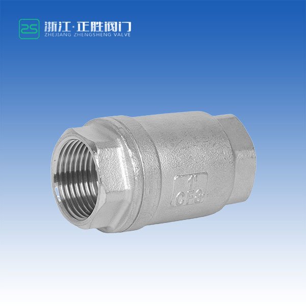 201/304不銹鋼立式止回閥