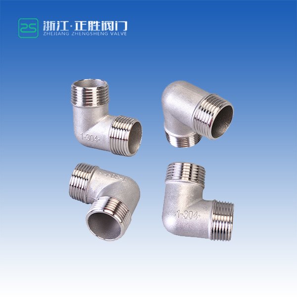 不銹鋼外絲彎頭