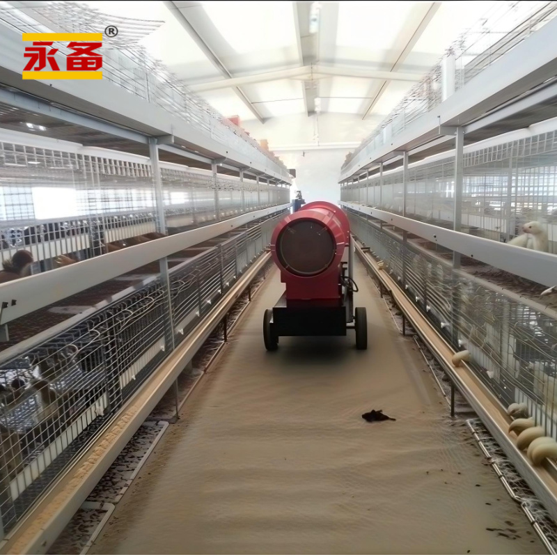 河北養雞場的春季加溫“巧升級”：靈活補充，應對溫差