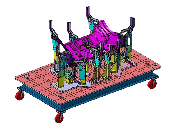 開云整車試制工裝