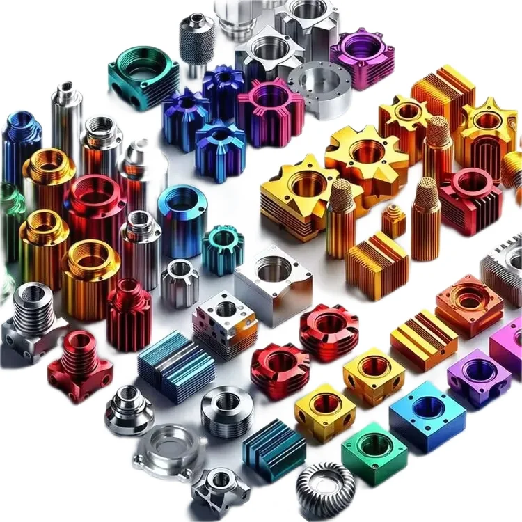 Anodizing parts
