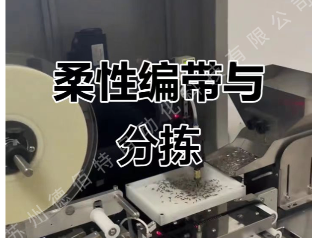 江蘇封裝設備操作培訓服務柔性編帶機封裝系統遠程運維 歡迎來電 蘇州德佰特自動化科技供應;