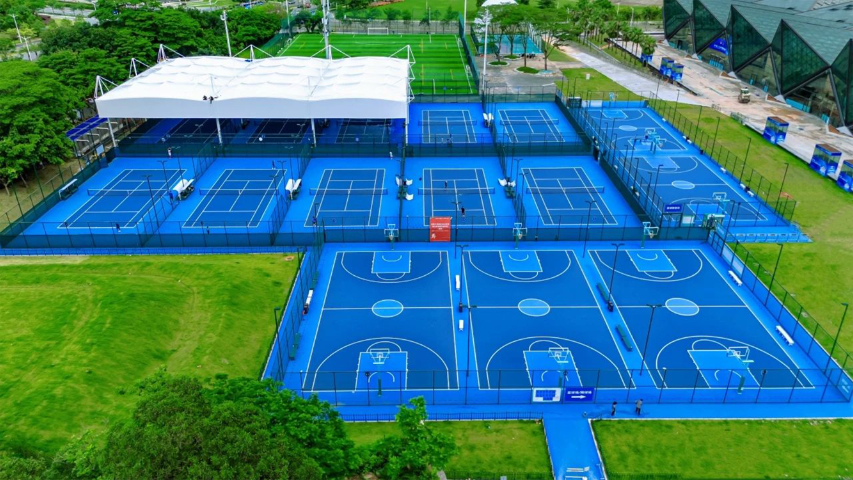 遼寧運(yùn)動(dòng)場(chǎng)丙烯酸哪家靠譜 上海普利吉體育產(chǎn)業(yè)供應(yīng)