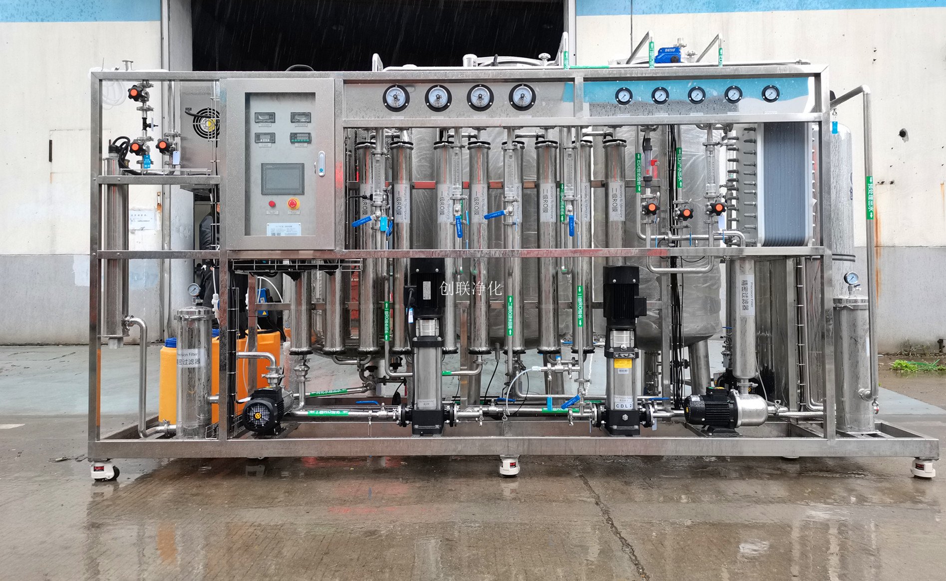1000L/h醫療器械純化水設備