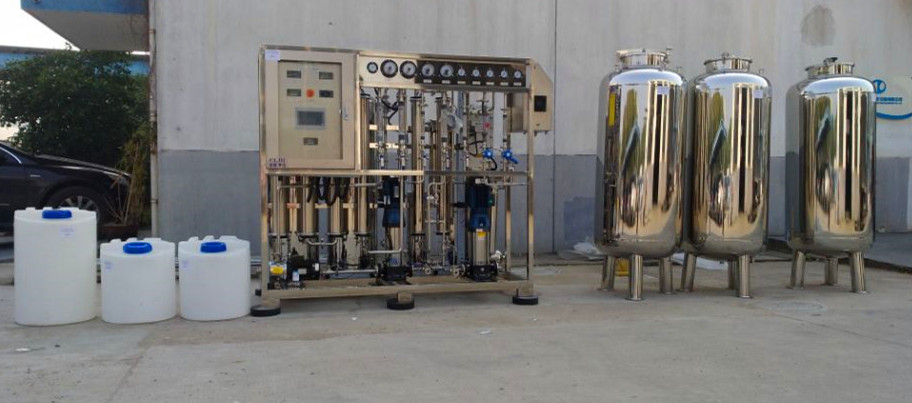 500L/h醫療器械純化水設備和注射水設備
