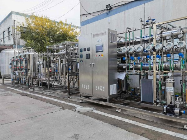 創聯凈化0.5T-100T/H純化水設備技術解析