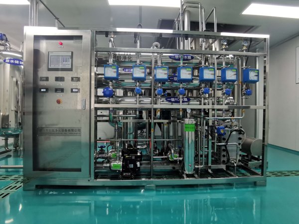 原料藥生產用2t/h純化水設備，滿足GMP2015要求