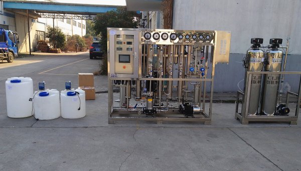 500L/h醫療器械純化水設備和注射水設備