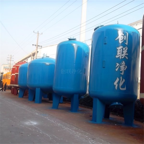 50t/h雨水凈化回用，雨水過濾砂缸，過濾器