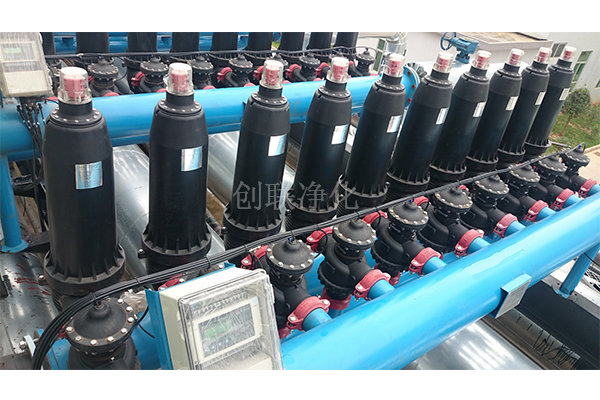 20t/h雨水凈化設備，盤式過濾器技術