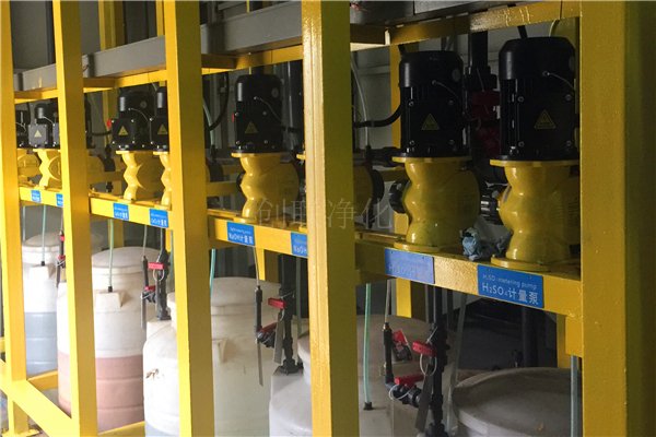 150T/d電鍍廢水處理設備及工程