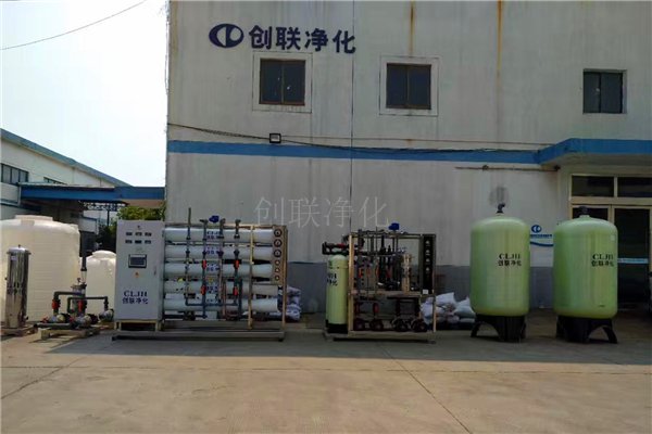 玻璃工業用純水設備