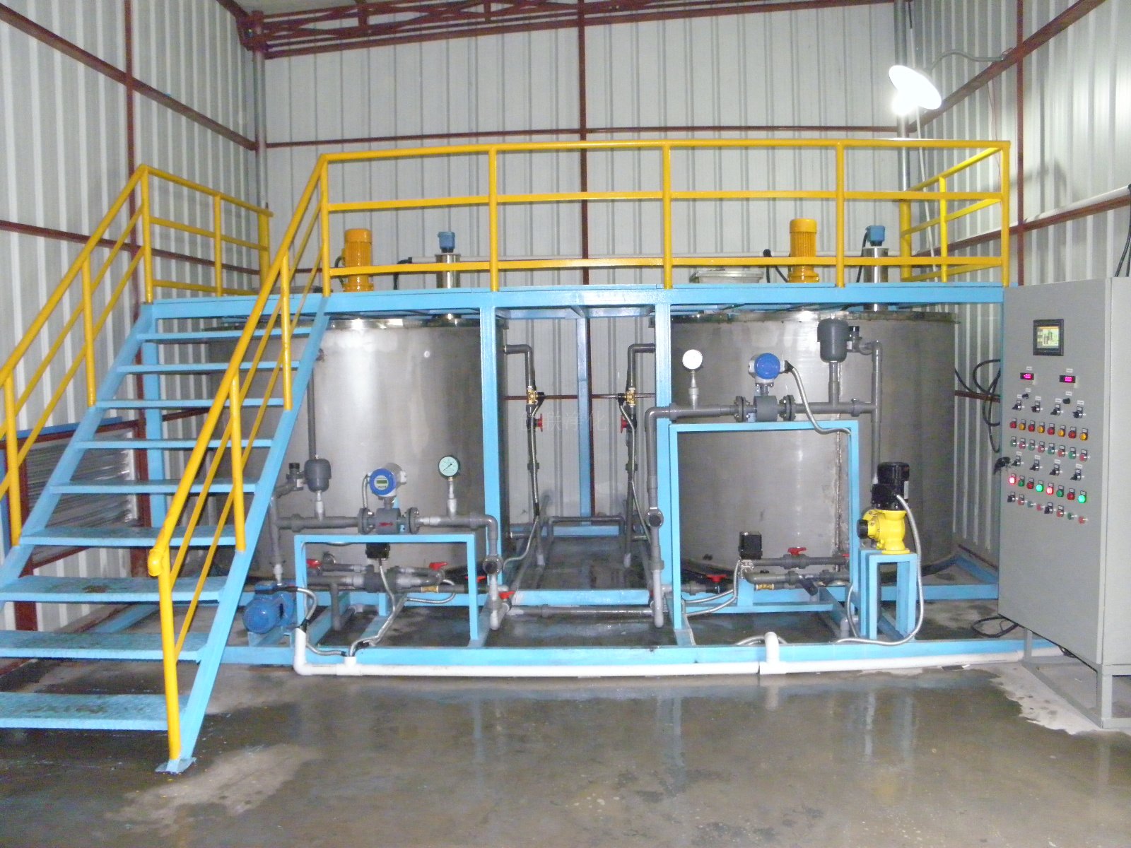 100T/d化工廢水處理工程