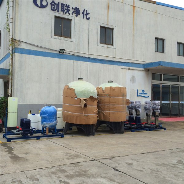 50t/h雨水凈化回用，雨水過濾砂缸，過濾器